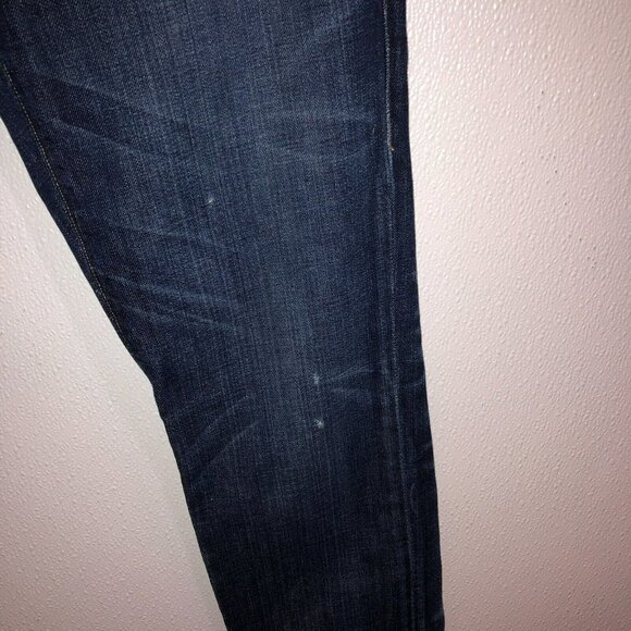 True Religion Avery Womens Size 26 Dark Wash Pockets Straight Leg Denim Jeans - Picture 6 of 15